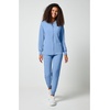 image:imageCherokee Allura Scrub Jacket for Women Zip Front 4 Pockets Tailored FitCiel Blue