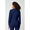 image:imageCherokee Allura Scrub Jacket for Women Zip Front 4 Pockets Tailored FitNavy