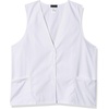 image:imageCherokee Professionals Women Scrubs Vest Lace Trimmed 2610White