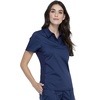 image:imageCherokee Scrub Set for Women Polo Top with Jogger PantNavy