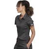 image:imageCherokee Scrub Set for Women Polo Top with Jogger PantPewter