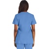 image:imageCherokee Scrub Set for Women V Neck Top amp Flare Leg PantCiel