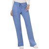 image:imageCherokee Scrub Set for Women V Neck Top amp Flare Leg PantCiel