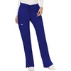 image:imageCherokee Scrub Set for Women V Neck Top amp Flare Leg PantGalaxy Blue