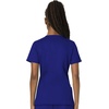 image:imageCherokee Scrub Set for Women V Neck Top amp Flare Leg PantGalaxy Blue