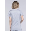 image:imageCherokee Scrub Set for Women V Neck Top amp Flare Leg PantGrey