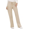 image:imageCherokee Scrub Set for Women V Neck Top amp Flare Leg PantKhaki