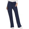 image:imageCherokee Scrub Set for Women V Neck Top amp Flare Leg PantNavy