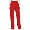 image:imageCherokee Scrub Set for Women V Neck Top amp Flare Leg PantRed