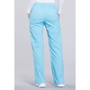 image:imageCherokee Scrub Set for Women V Neck Top amp Flare Leg PantTurquoise