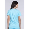 image:imageCherokee Scrub Set for Women V Neck Top amp Flare Leg PantTurquoise
