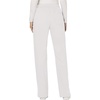 image:imageCherokee Scrub Set for Women V Neck Top amp Flare Leg PantWhite