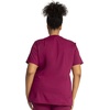 image:imageCherokee Scrub Set for Women V Neck Top amp Flare Leg PantWine