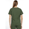 image:imageCherokee Scrub Set for Women VNeck Top amp Flare Drawstring PantOlive