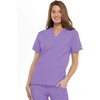 image:imageCherokee Scrub Set for Women VNeck Top amp Flare Drawstring PantOrchid