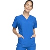 image:imageCherokee Scrub Set for Women VNeck Top amp Flare Drawstring PantRoyal