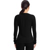 image:imageCherokee Underscrub Long Sleeve Womens Knit Tee Nursing Underscrubs Crew Neck Layering Top for Women  CK773Black