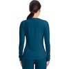 image:imageCherokee Underscrub Long Sleeve Womens Knit Tee Nursing Underscrubs Crew Neck Layering Top for Women  CK773Caribbean Blue