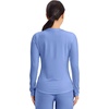 image:imageCherokee Underscrub Long Sleeve Womens Knit Tee Nursing Underscrubs Crew Neck Layering Top for Women  CK773Ciel Blue