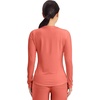 image:imageCherokee Underscrub Long Sleeve Womens Knit Tee Nursing Underscrubs Crew Neck Layering Top for Women  CK773Coral Rush