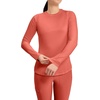 image:imageCherokee Underscrub Long Sleeve Womens Knit Tee Nursing Underscrubs Crew Neck Layering Top for Women  CK773Coral Rush