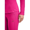 image:imageCherokee Underscrub Long Sleeve Womens Knit Tee Nursing Underscrubs Crew Neck Layering Top for Women  CK773Electric Pink
