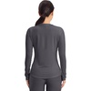 image:imageCherokee Underscrub Long Sleeve Womens Knit Tee Nursing Underscrubs Crew Neck Layering Top for Women  CK773Pewter