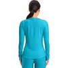 image:imageCherokee Underscrub Long Sleeve Womens Knit Tee Nursing Underscrubs Crew Neck Layering Top for Women  CK773Turquoise