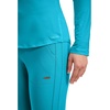 image:imageCherokee Underscrub Long Sleeve Womens Knit Tee Nursing Underscrubs Crew Neck Layering Top for Women  CK773Turquoise
