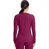 image:imageCherokee Underscrub Long Sleeve Womens Knit Tee Nursing Underscrubs Crew Neck Layering Top for Women  CK773Wine