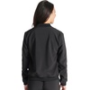 image:imageCherokee Women Scrubs Jacket Zip Front Bomber CK349ABlack