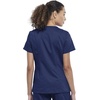 image:imageCherokee Womens Scrub Sets V Neck Top with Mid Rise Jogger PantNavy