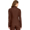 image:imageCherokee in Kinetic Womens Scrub Jacket Zip Front 2 Pockets Layering ShirtEspresso Express