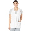 image:imageCherokee Professionals Women Scrubs Vest Lace Trimmed 2610White