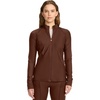 image:imageCherokee in Kinetic Womens Scrub Jacket Zip Front 2 Pockets Layering ShirtEspresso Express