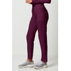 image:imageCherokee Allura Mid Rise Joggers Scrub Pant for Women with 5 PocketsWine