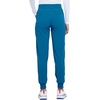 image:imageCherokee Allura Womens Mid Rise Jogger Scrub Pants with 5 PocketsCaribbean Blue