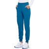 image:imageCherokee Allura Womens Mid Rise Jogger Scrub Pants with 5 PocketsCaribbean Blue