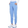 image:imageCherokee Allura Womens Mid Rise Jogger Scrub Pants with 5 PocketsCiel Blue