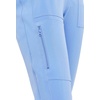 image:imageCherokee Allura Womens Mid Rise Jogger Scrub Pants with 5 PocketsCiel Blue