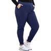 image:imageCherokee Allura Womens Mid Rise Jogger Scrub Pants with 5 PocketsNavy