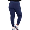 image:imageCherokee Allura Womens Mid Rise Jogger Scrub Pants with 5 PocketsNavy