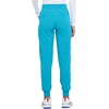 image:imageCherokee Allura Womens Mid Rise Jogger Scrub Pants with 5 PocketsTeal Blue