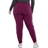 image:imageCherokee Allura Womens Mid Rise Jogger Scrub Pants with 5 PocketsWine
