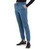 image:imageCherokee Euphoria Women Scrubs Pant Mid Rise Jogger CK260ACaribbean Blue