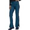 image:imageCherokee Form Women Scrubs Pant Mid Rise Moderate Flare Leg Pullon CK091Caribbean Blue