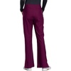 image:imageCherokee Form Women Scrubs Pant Mid Rise Moderate Flare Leg Pullon CK091Wine