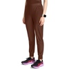 image:imageCherokee Kinetic Jogger Scrub Pants for Women Mid Rise Bottom 5 PocketsEspresso Express