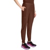 image:imageCherokee Kinetic Jogger Scrub Pants for Women Mid Rise Bottom 5 PocketsEspresso Express