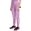 image:imageCherokee Kinetic Jogger Scrub Pants for Women Mid Rise Bottom 5 PocketsLivewire Lilac